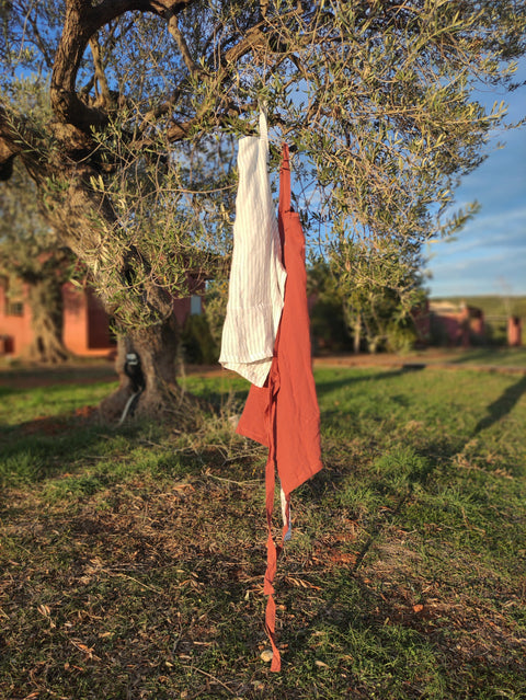Organic Linen Apron